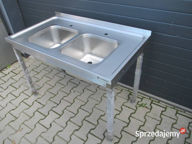 Zlew 2 Komory Dwukomorowy Stal Nierdzewna wielkopolskie Ostrów Wielkopolski