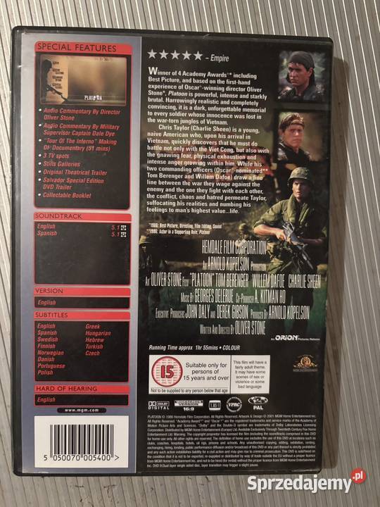 Plyty DVD z filmami z lat 90 tych i nowsze Filmy Wrocław
