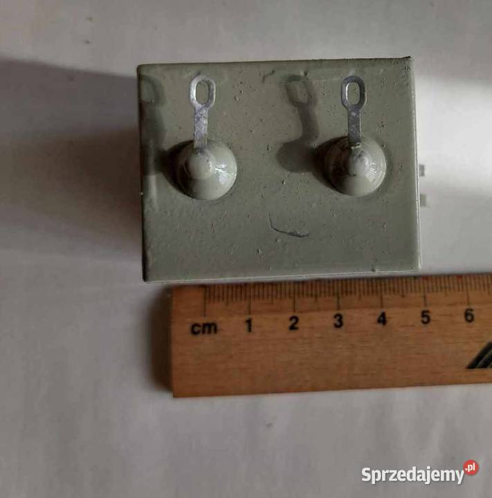 Kondensator hermentyczny KH 2b 05uF 1600V Unitra Dąbrowa Górnicza sprzedam