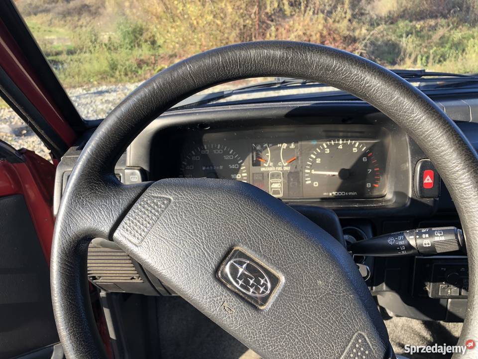 Subaru JUSTY kad1 4x4 10 Oryginał Justy podkarpackie Rzeszów