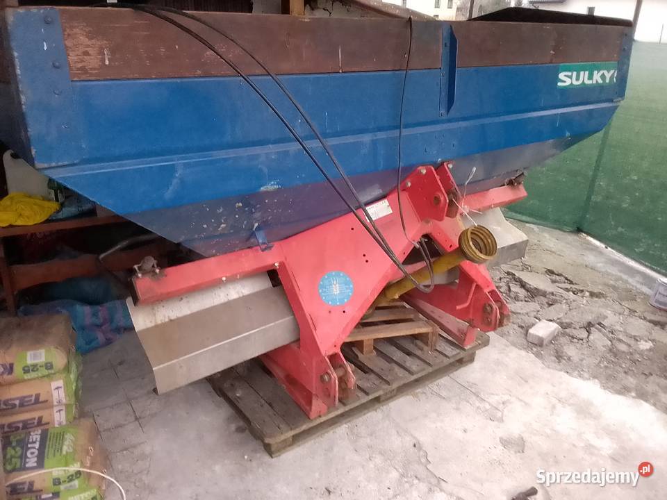 Rozsiewacz nawozów Sulky DPX 2000 Kończyce Małe