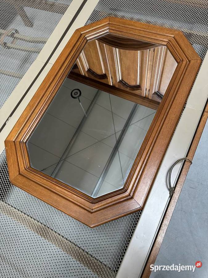 Ładna dębowa sypialnia łóżko 160 szafki komoda Sławoszewek