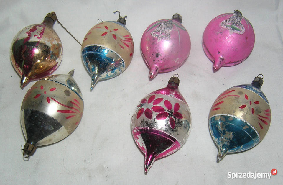 bombki vintage reflektorkiDd Bartków