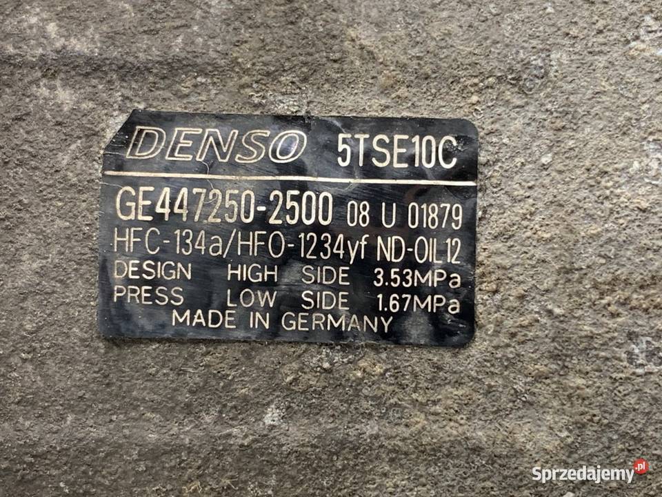 SPRĘŻARKA KLIMATYZACJI TOYOTA YARIS III Kompresory klimatyzacji