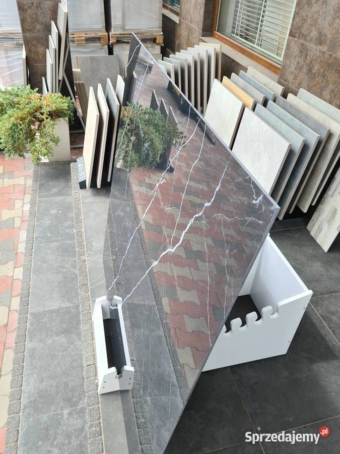 PŁYTKA gres PULPIS BLACK POLER 1198X1198 GAT 2 Opoczno