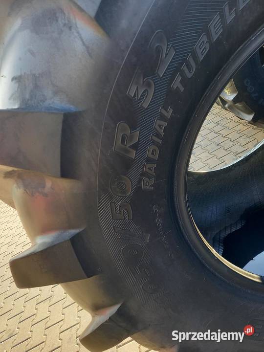 Opona używana rolnicza 105050R32 MICHELIN Zaścianki sprzedam