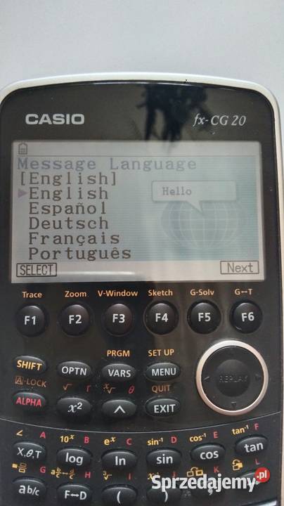 kalkulator graficzny casio fxCG20 Pozostałe Gliwice