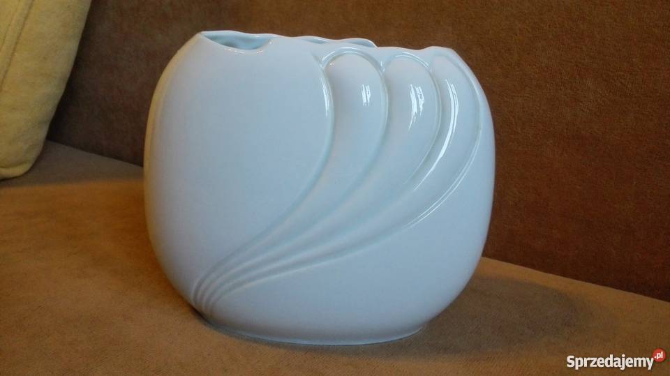 Piękny wazon sygnowany Nysa