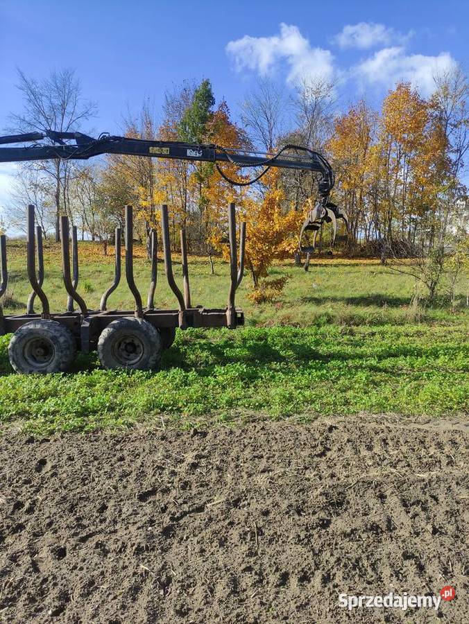 Przyczepa leśna zrywkowa MORE MASKINER 12 Łagów