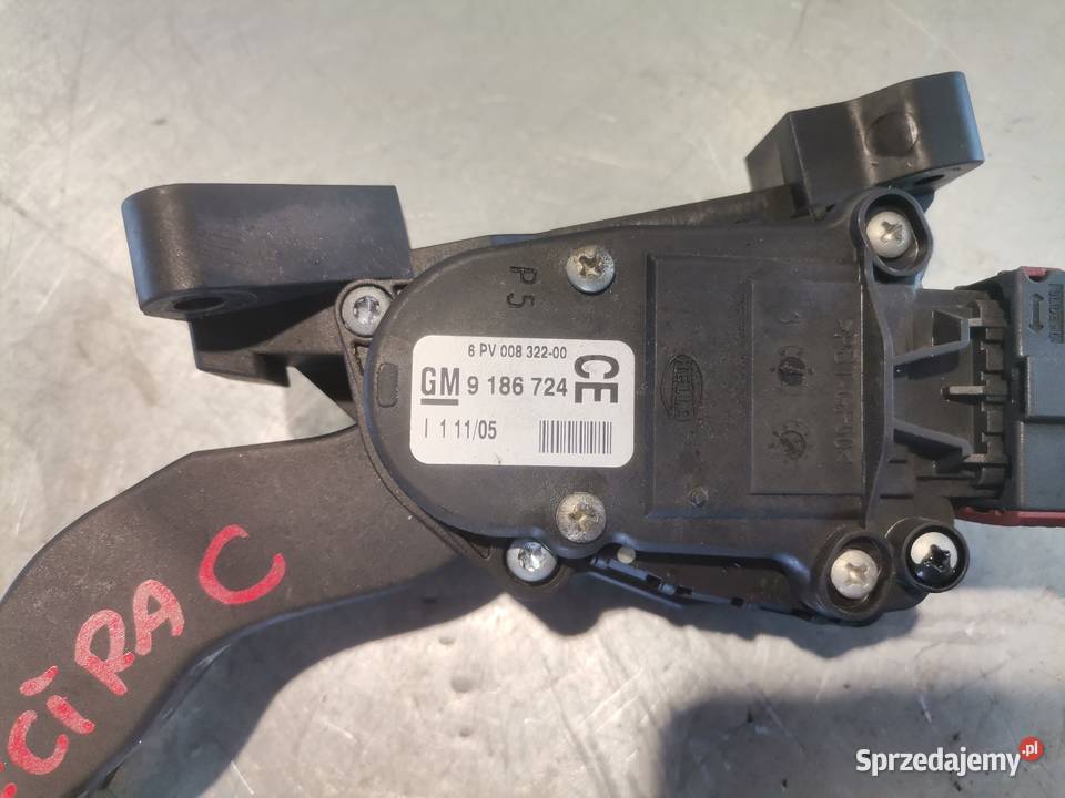 POTEMCJOMETR GAZU VECTA C 19 CDTI 9186724 małopolskie Nowy Sącz