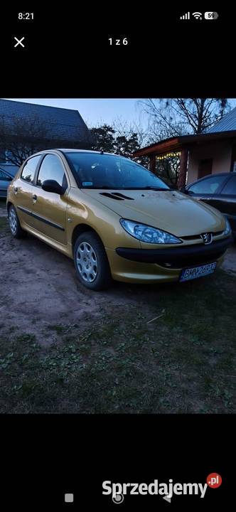 Peugeot 206 11 benzyna Białystok