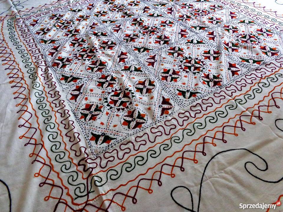 Obrusnarzuta MAROCO marokańska haftowana Warszawa