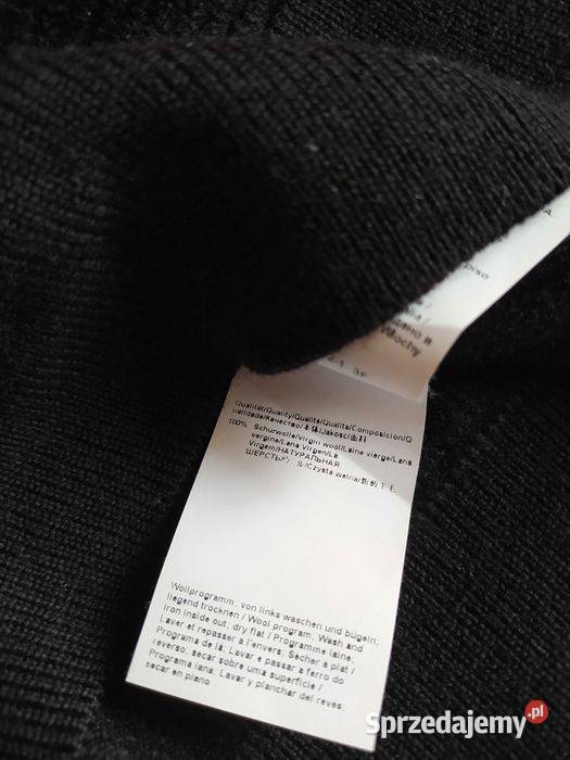 Hugo Boss sweter finest italian yarn XL czarny Guess Rzeszów