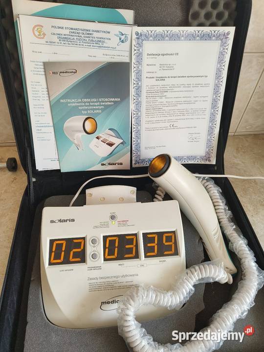 Lampa Solaris Medicolux terapia światłem łódzkie Łódź sprzedam