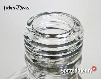 Butelka szklana Kobieta 850ml Szklane butelki w przezroczysty