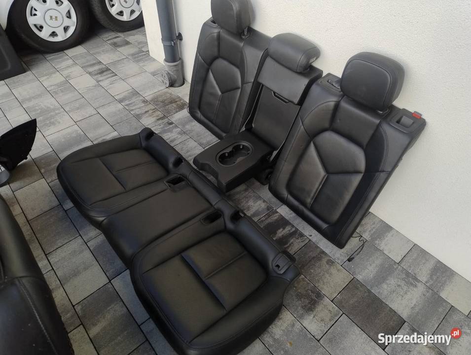 PORSCHE MACAN S KOMPLET FOTELI TAPICERKAWNĘTRZE Tapicerki samochodowe Myślenice