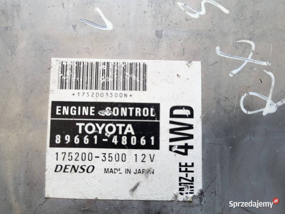 Sterownik silnika Lexus RX300 Toyota 8966148061 Pozostałe Pęcice Małe