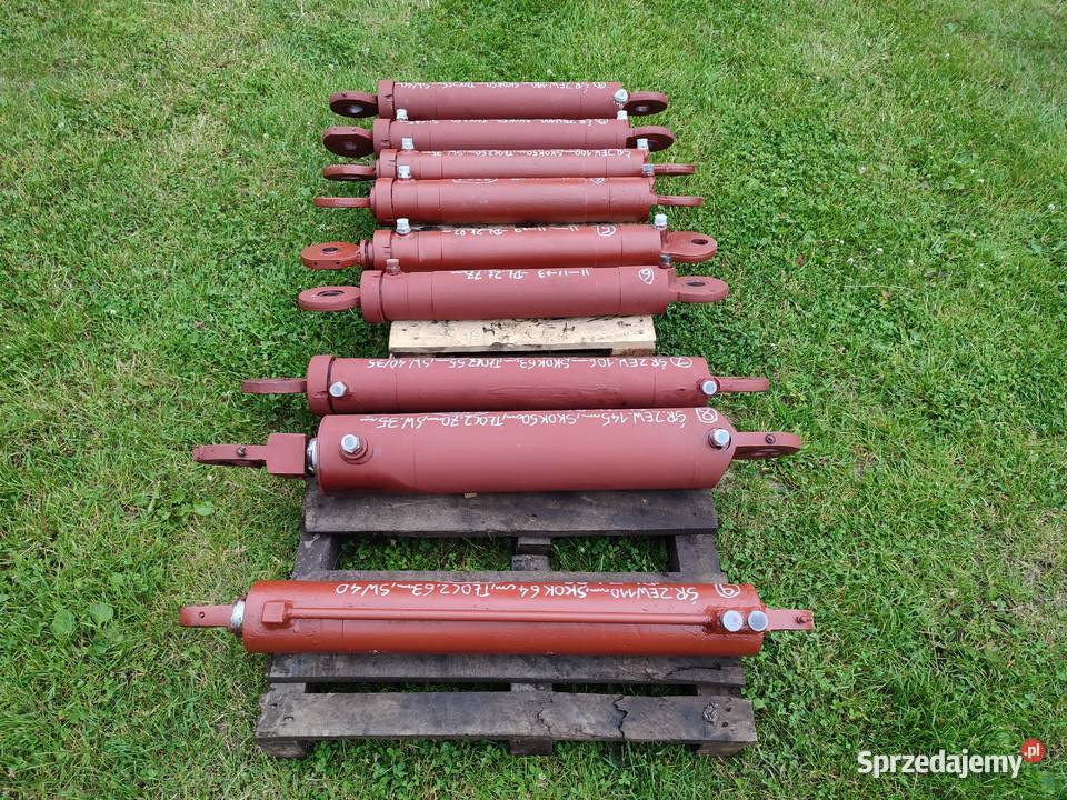 Siłownik hydrauliczny dwustronny sów 50 łuparka Sędziszów sprzedam