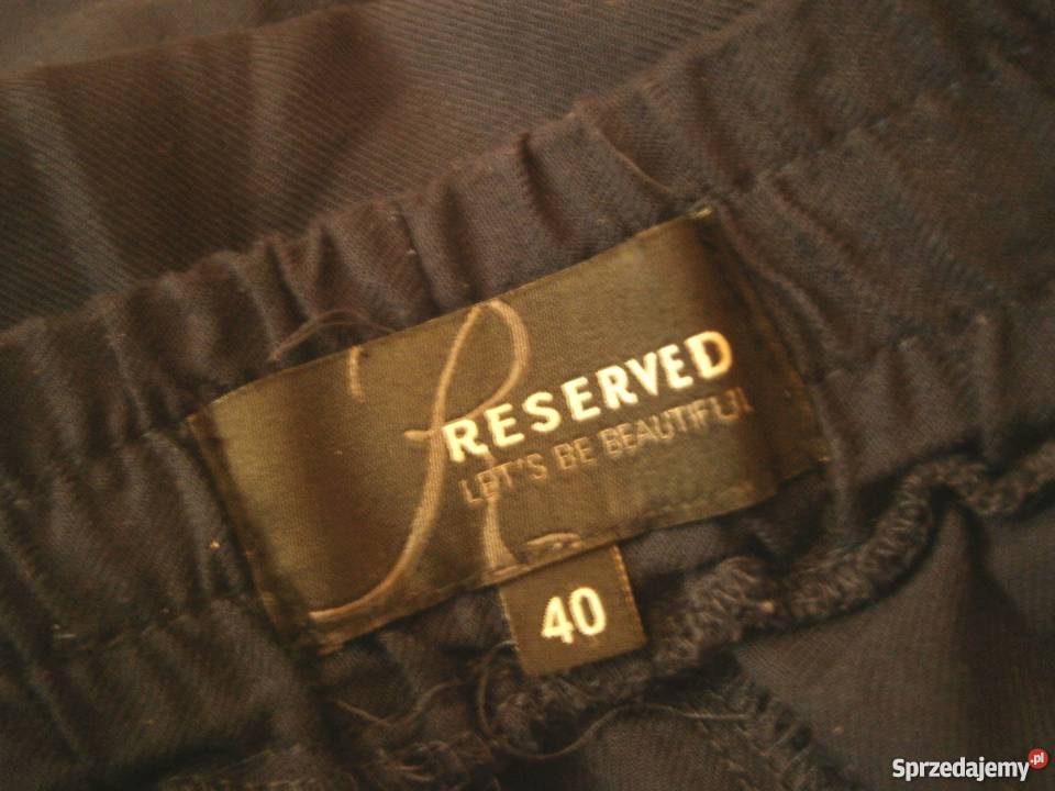 spodnie baggy Reserved L łososiowe deep S Częstochowa