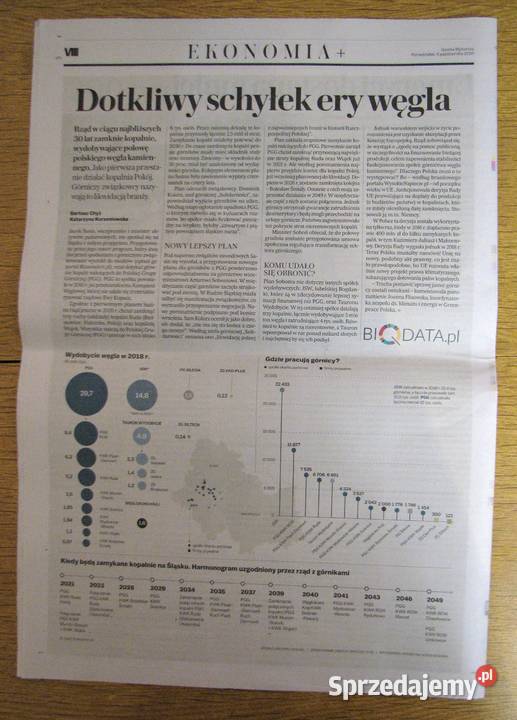 Ekonomia 10 Gazeta Wyborcza Rok wydania 2020 Parczew sprzedam