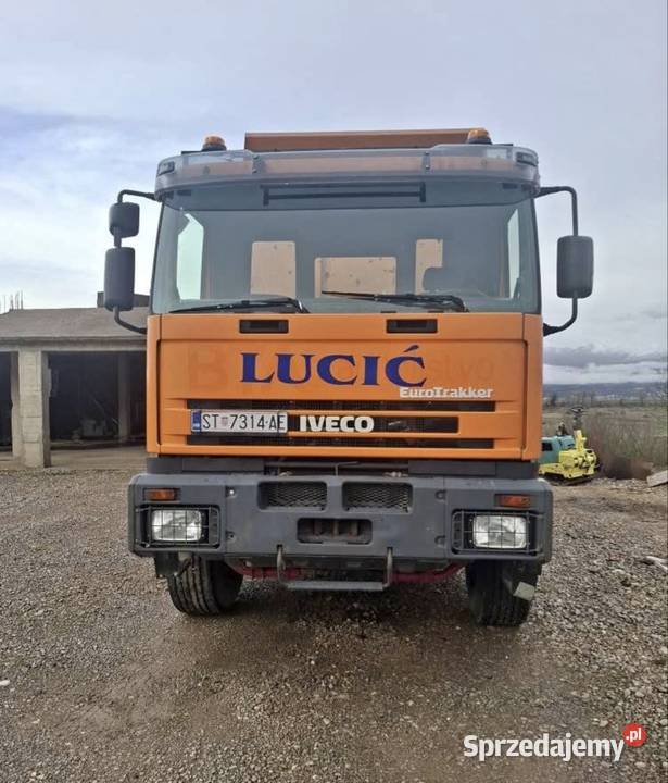 Skupujemy używane ciężarówki Iveco trakker 6x6 i