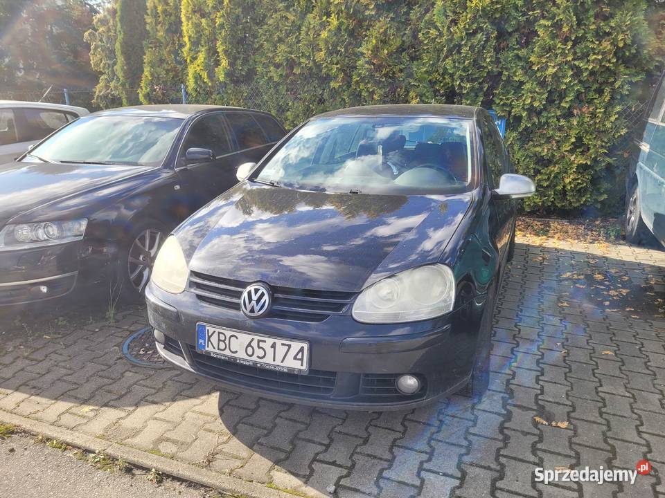 Uszkodzony VW Golf V 2008 Bochnia