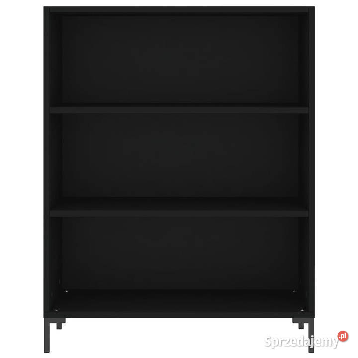 Regał czarny 695x325x90 materiał drewnopochodny Warszawa