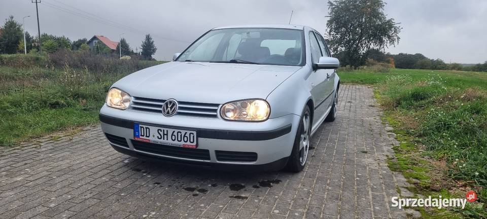 Vw golf 19tdi srebrny Golf lubuskie Kolesin