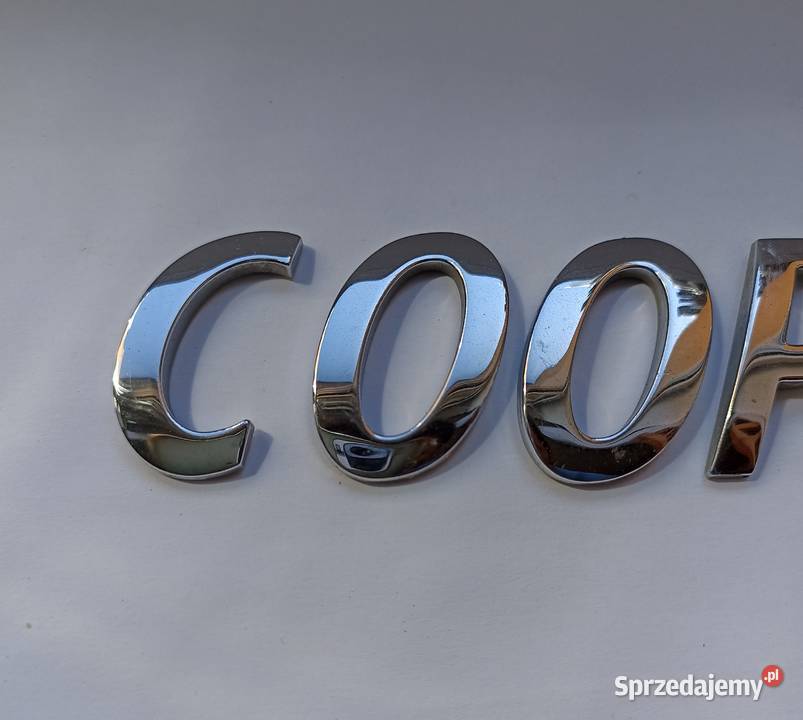 Napis emblemat Mini Cooper I 0104r Lipno sprzedam