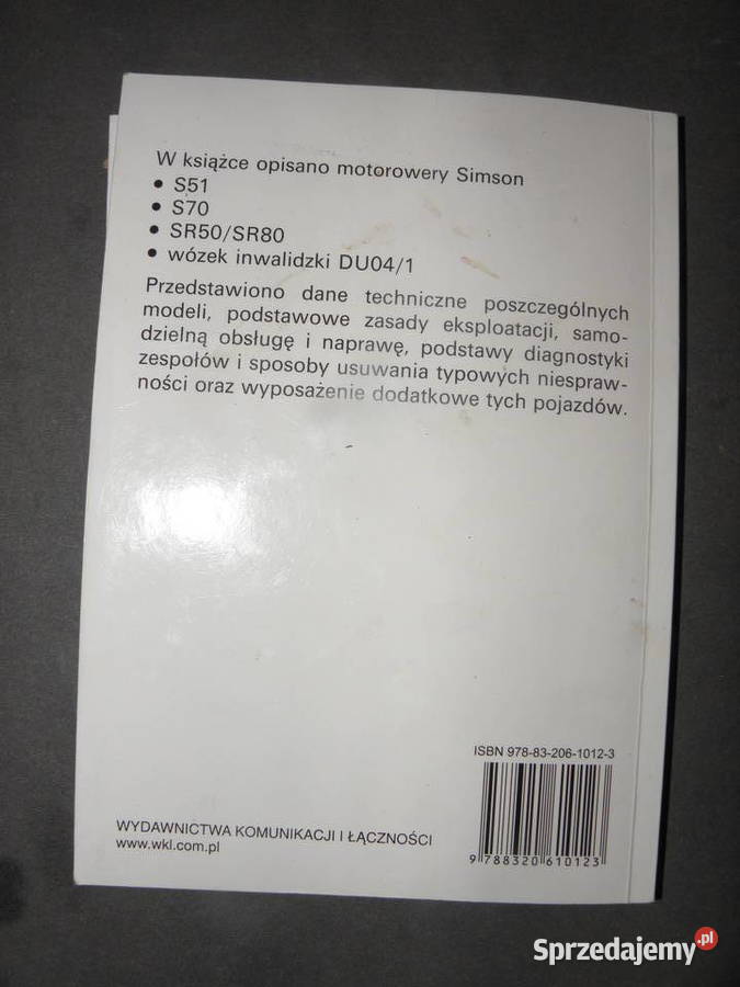 Jeżdżę motorowerem Simson Erhard Werner Andrychów sprzedam