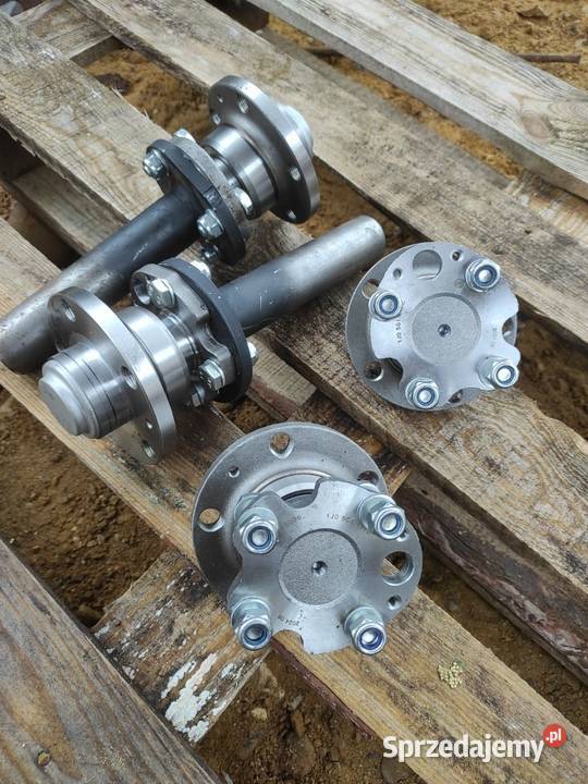 Piasty piasta wózka 5x100 do osi oś przyczepki Pozostałe Kłobuck