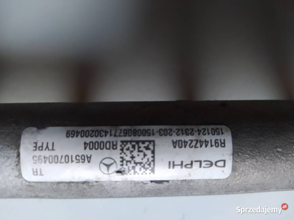 Listwa wtryskowa Mercedes 22cdi OM651 mazowieckie Kozienice