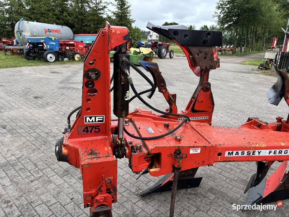 Pług 31 Huard 475 4 skibowy obrotowy Kuhn Massey Myszyniec
