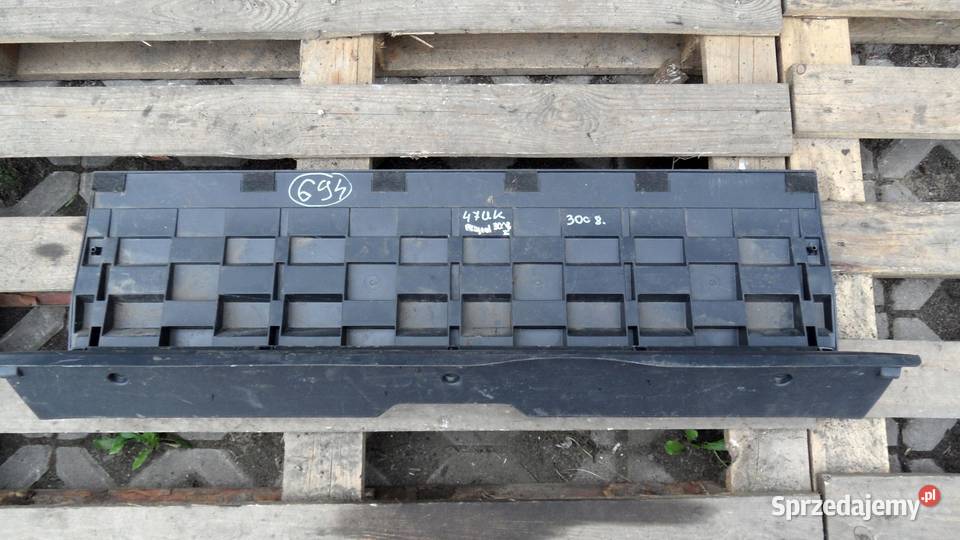 PEUGEOT 3008 I 12r osłona podłoga bagażnika