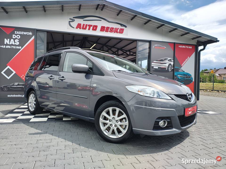 Mazda 5 7OSOBOWA 18Benzyna Zadbana Stan Zarszyn