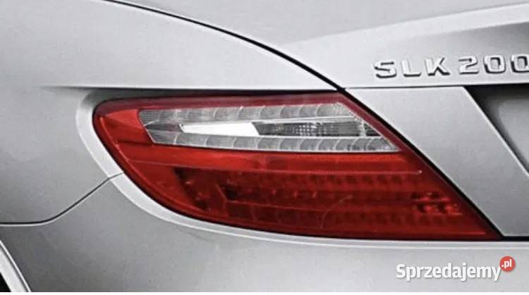 MERCEDES SLK R172 lampy tył przeróbka KONWERSJA Ostrów Mazowiecka