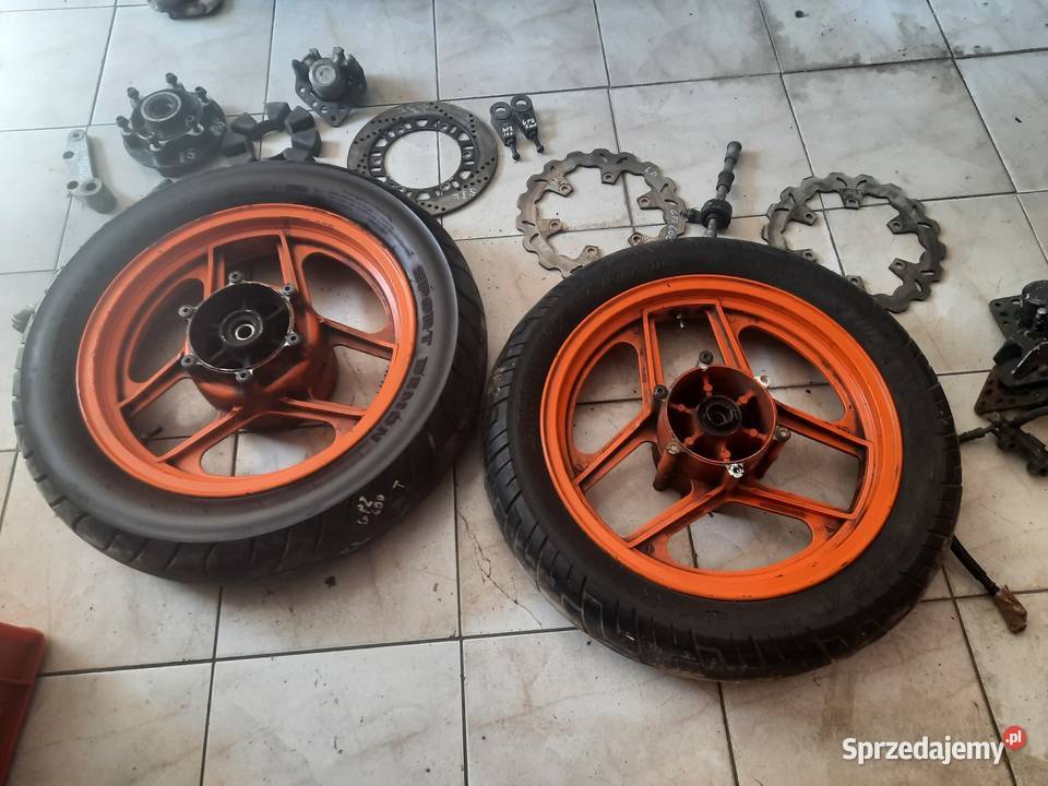 Koła 16 dwa komplety hamulce ośki Kawasaki gpz