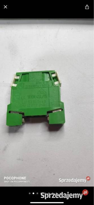 Złączka ochronna WKM415 PE 4mm2 na szynę Din