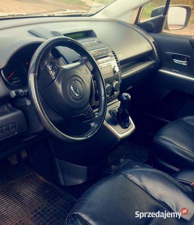 Mazda 5 sprawna klima hak holowniczy czujnik deszczu mazowieckie Ząbki