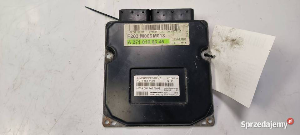 KOMPUTER MERCDESBENZ C 160 A2710106345 osobowe Lipno