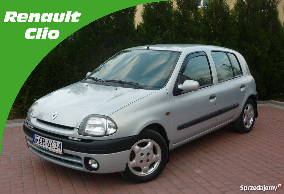 Renault Clio 19 dTi Zarejestr w Obniżona klimatyzacja Clio Krosno