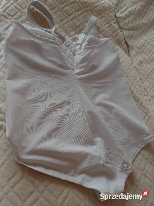 110C 484XL Ekskluzywne białe body modelujące z 110cm Bielizna damska Kraków