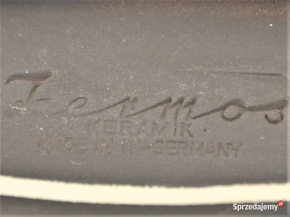 Ceramiczna łódka vintage Kermos Niemcy lata Warszawa