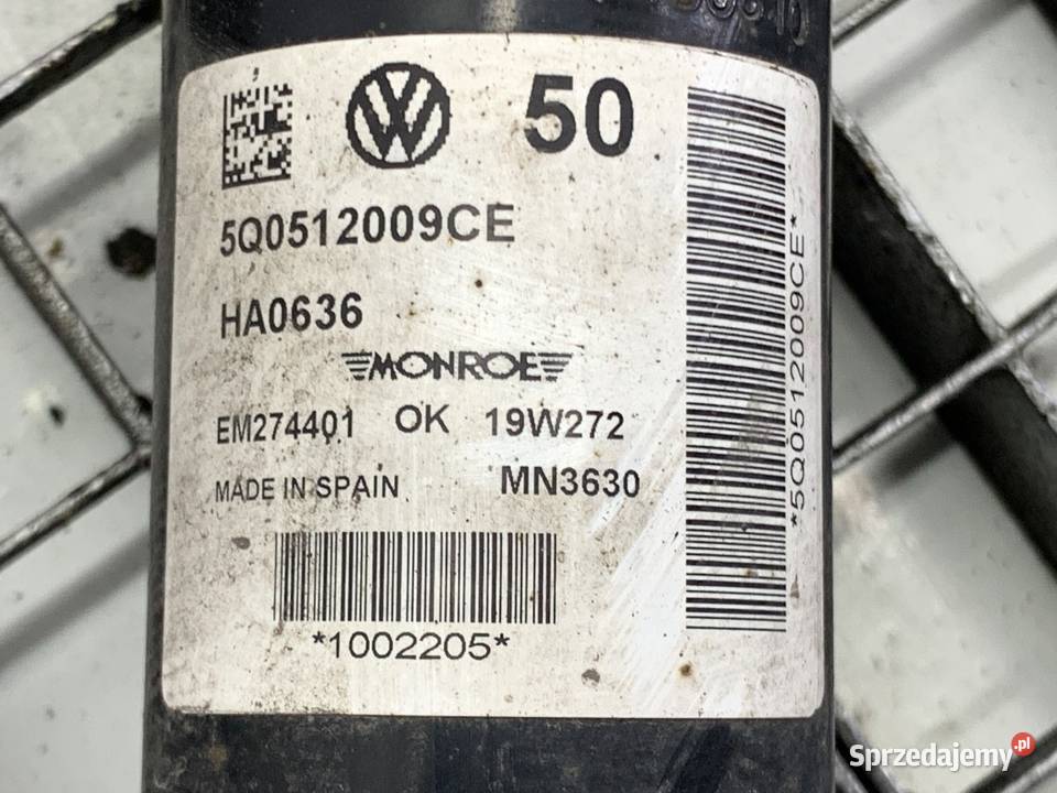 AMORTYZATOR LEWY TYŁ SEAT LEON III Hatchback podkarpackie