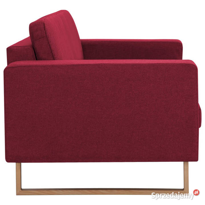 Sofa 2osobowa tapicerowana tkaniną kolor Warszawa