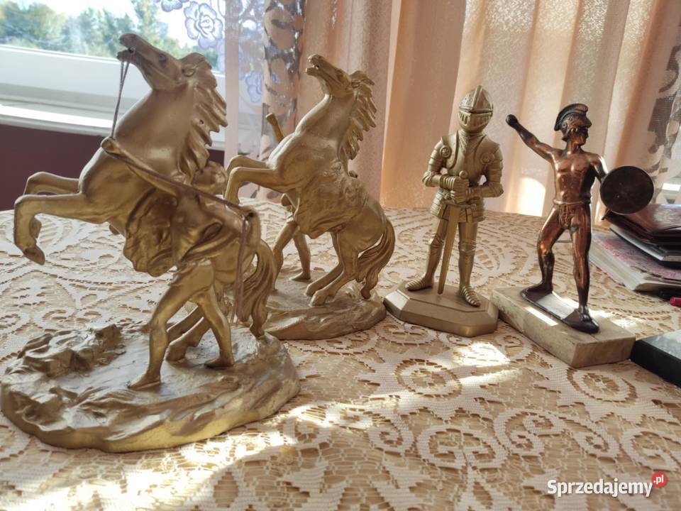 figurka figurki mosiądz metal kamień lubuskie Gorzów Wielkopolski