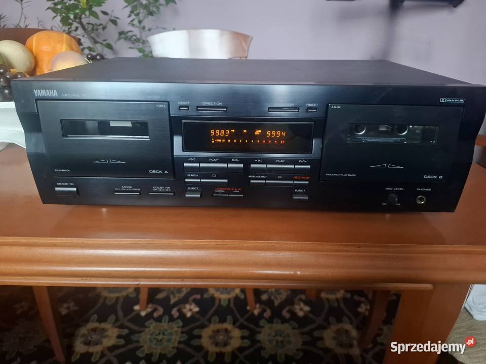 Deck Yamaha KXW321 idealny Magnetofony Czulice sprzedam