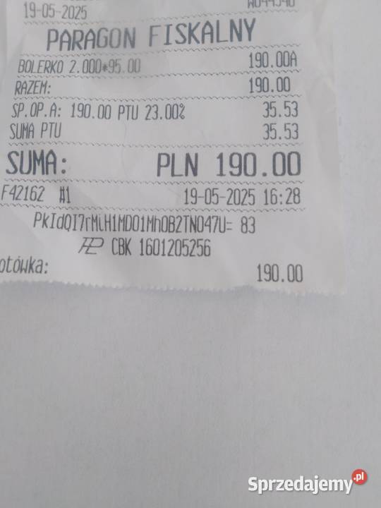 NOWE śliczne Białe Bolerko rozmiar 152 Okazja Wrocław sprzedam