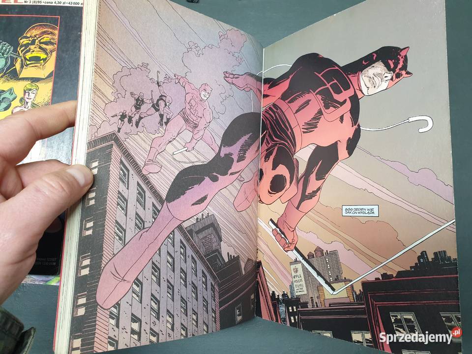 Mega Marvel 2 7 1995 Daredevil Elektra TMSemic Polskie Gdynia