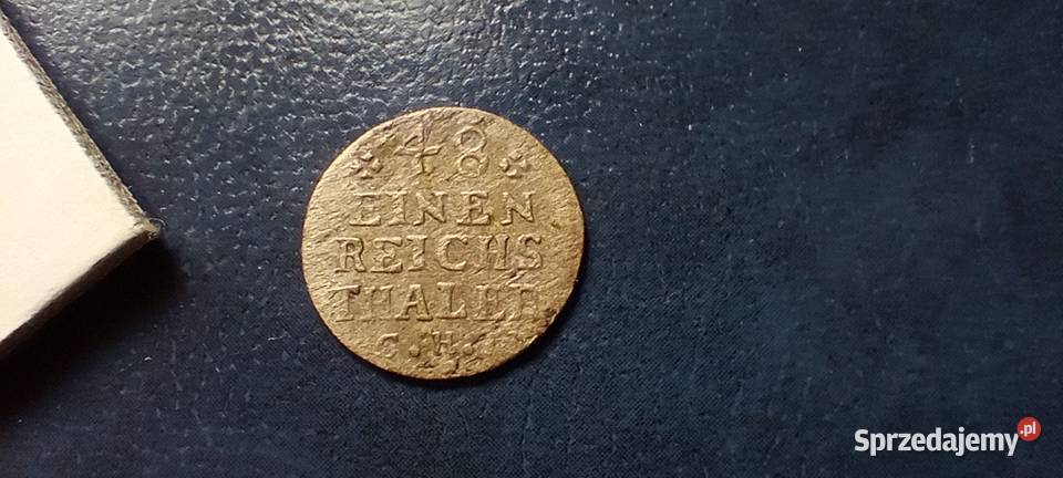 Stare monety 148 talara 1749 CHI Niemcy srebro Numizmatyka Lesko
